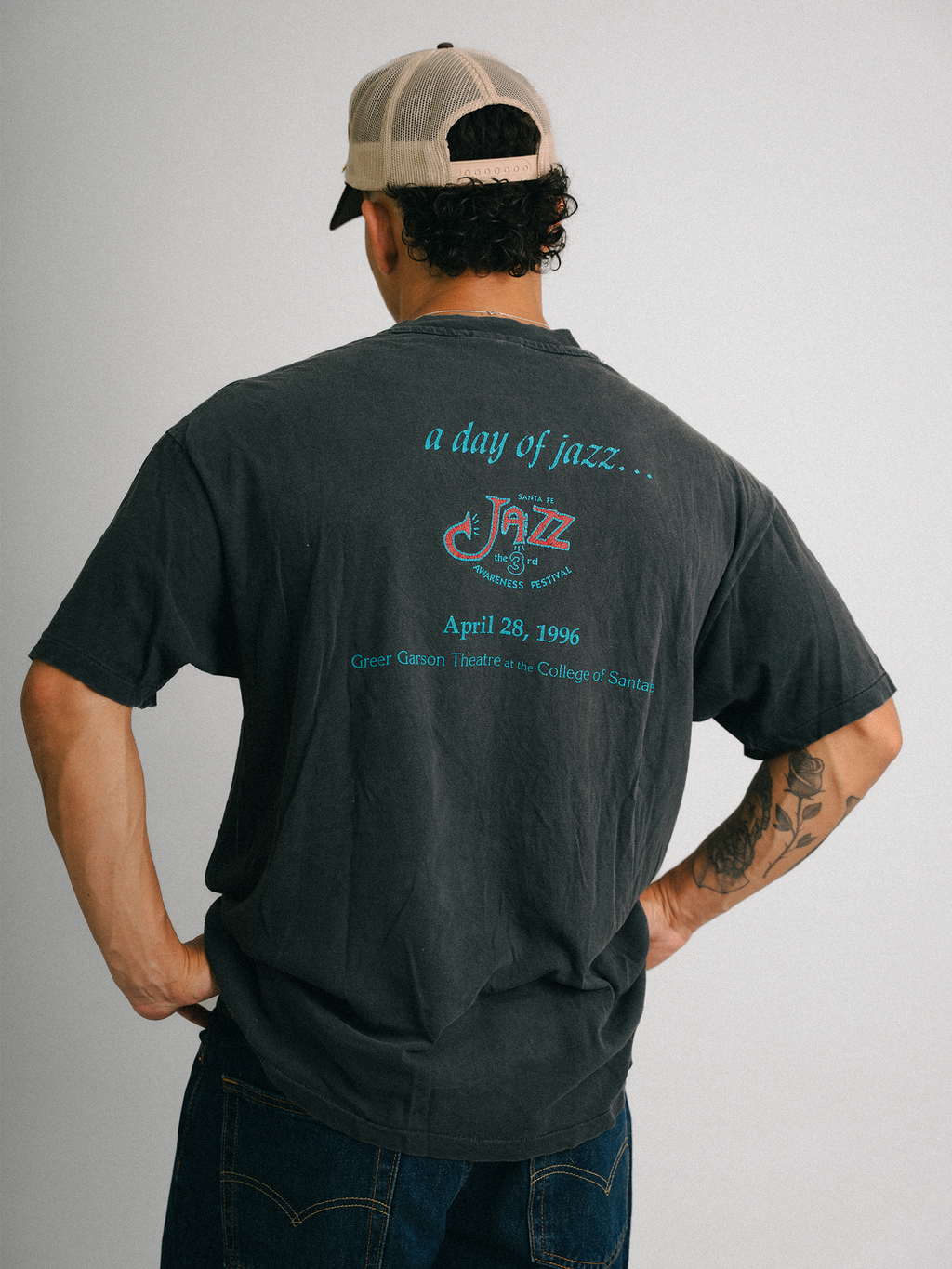 CAMISETA SANTA FÉ JAZZ "JAZZ FOR KIDS 1996"