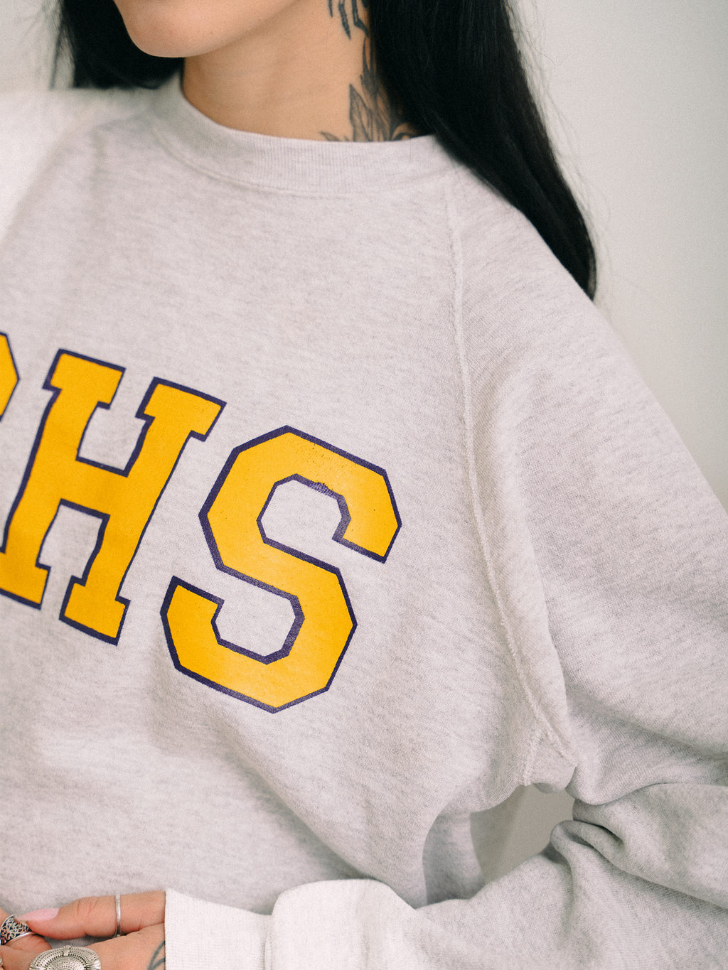 MOLETOM "COLLEGE VINTAGE CHS 90's"