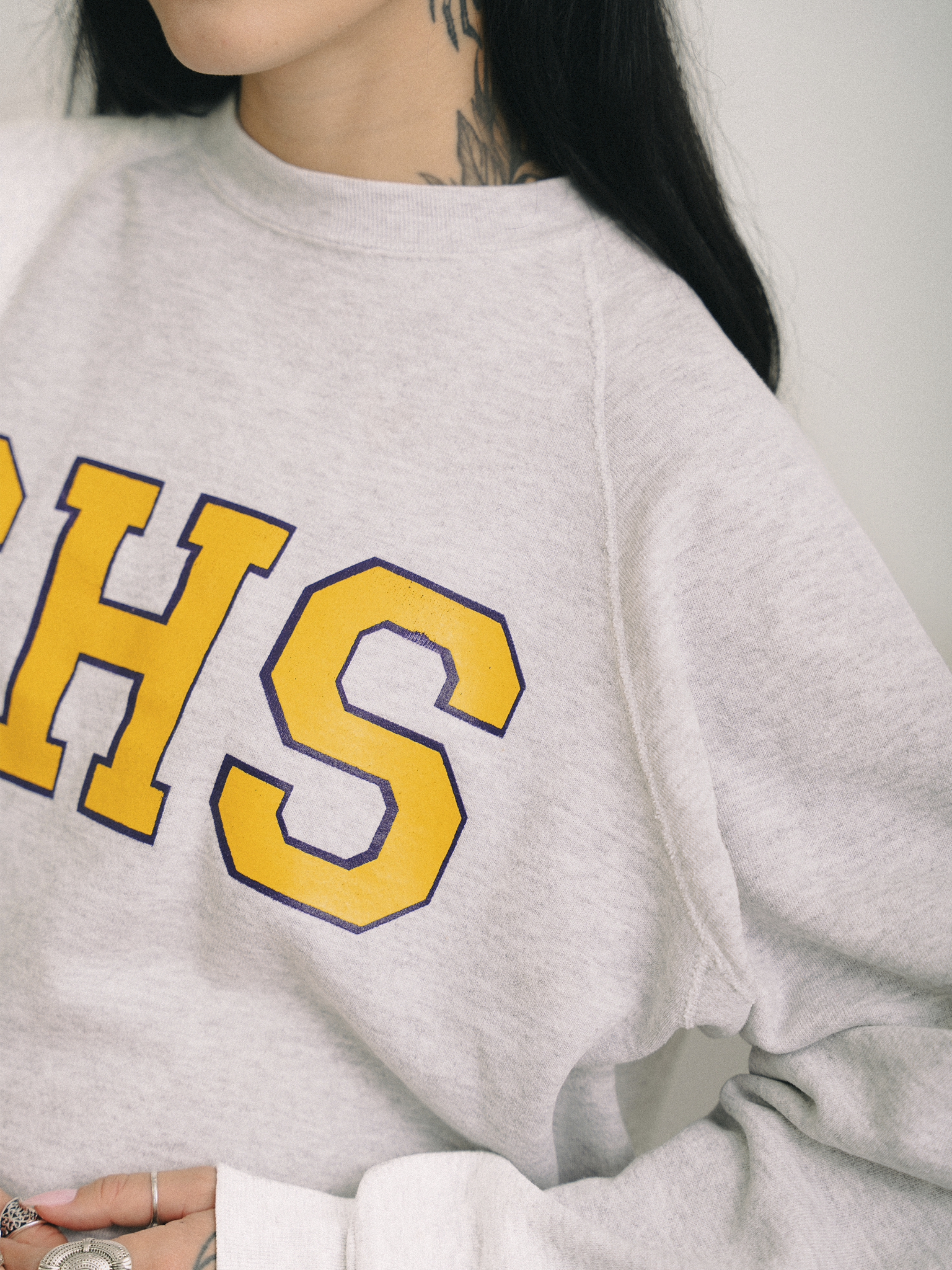 MOLETOM "COLLEGE VINTAGE CHS 90's"