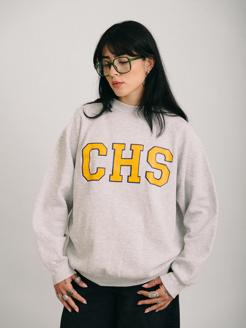 MOLETOM "COLLEGE VINTAGE CHS 90's"