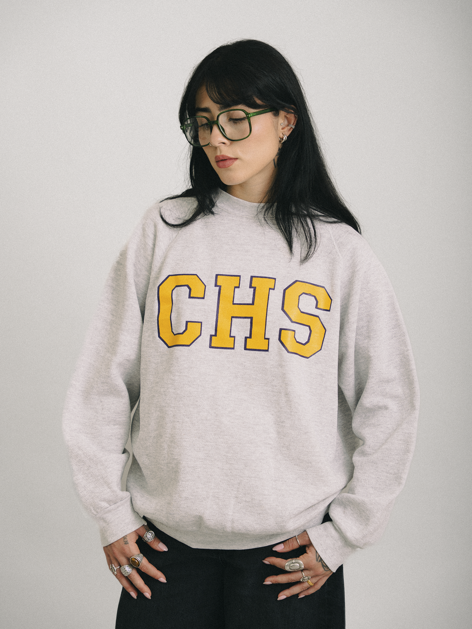 MOLETOM "COLLEGE VINTAGE CHS 90's"