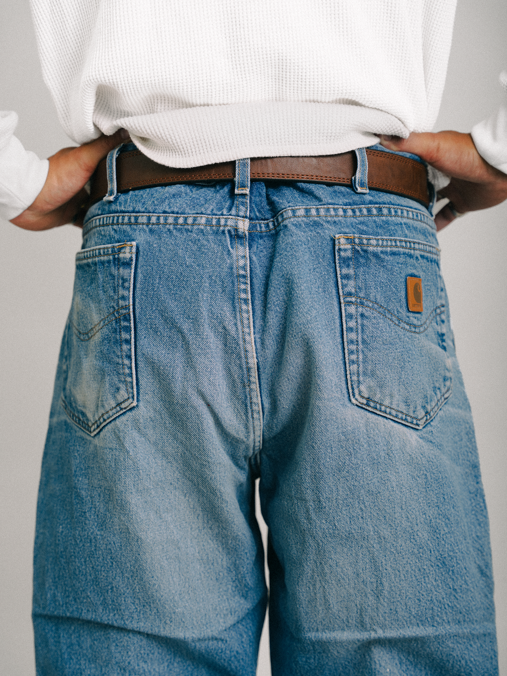 CALÇA JEANS CARHARTT "TRADITIONAL FIT"