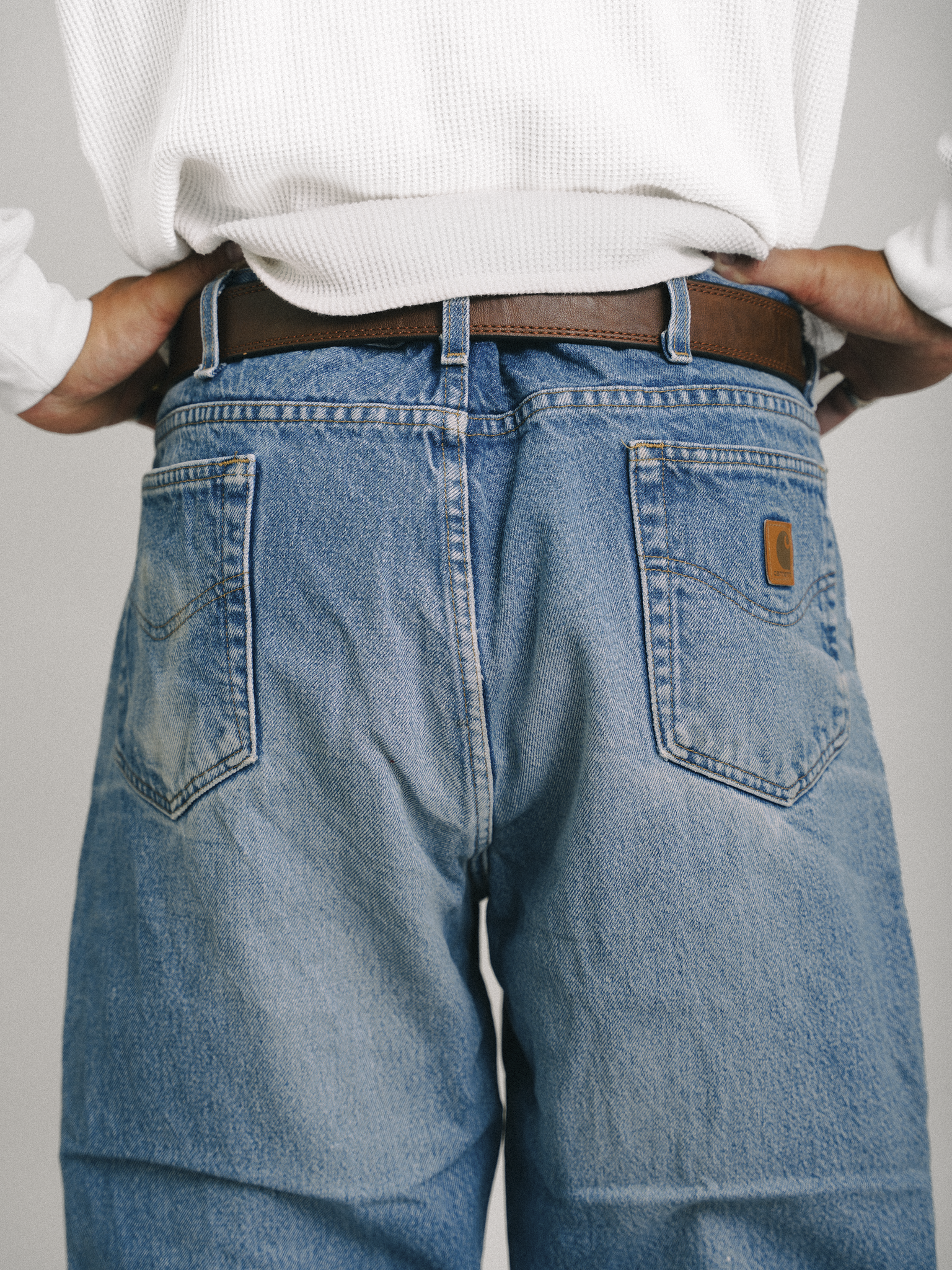 CALÇA JEANS CARHARTT "TRADITIONAL FIT"