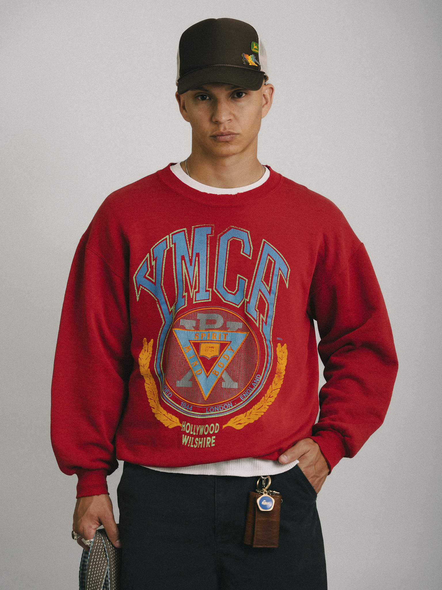 MOLETOM "YMCA HOLLYWOOD WILSHIRE 80s"