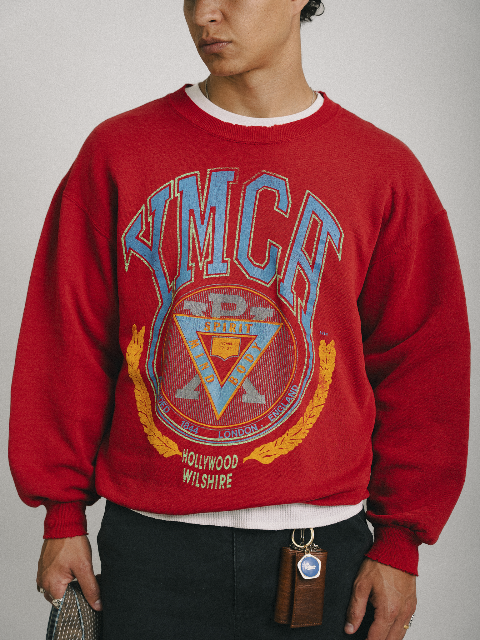 MOLETOM "YMCA HOLLYWOOD WILSHIRE 80s"
