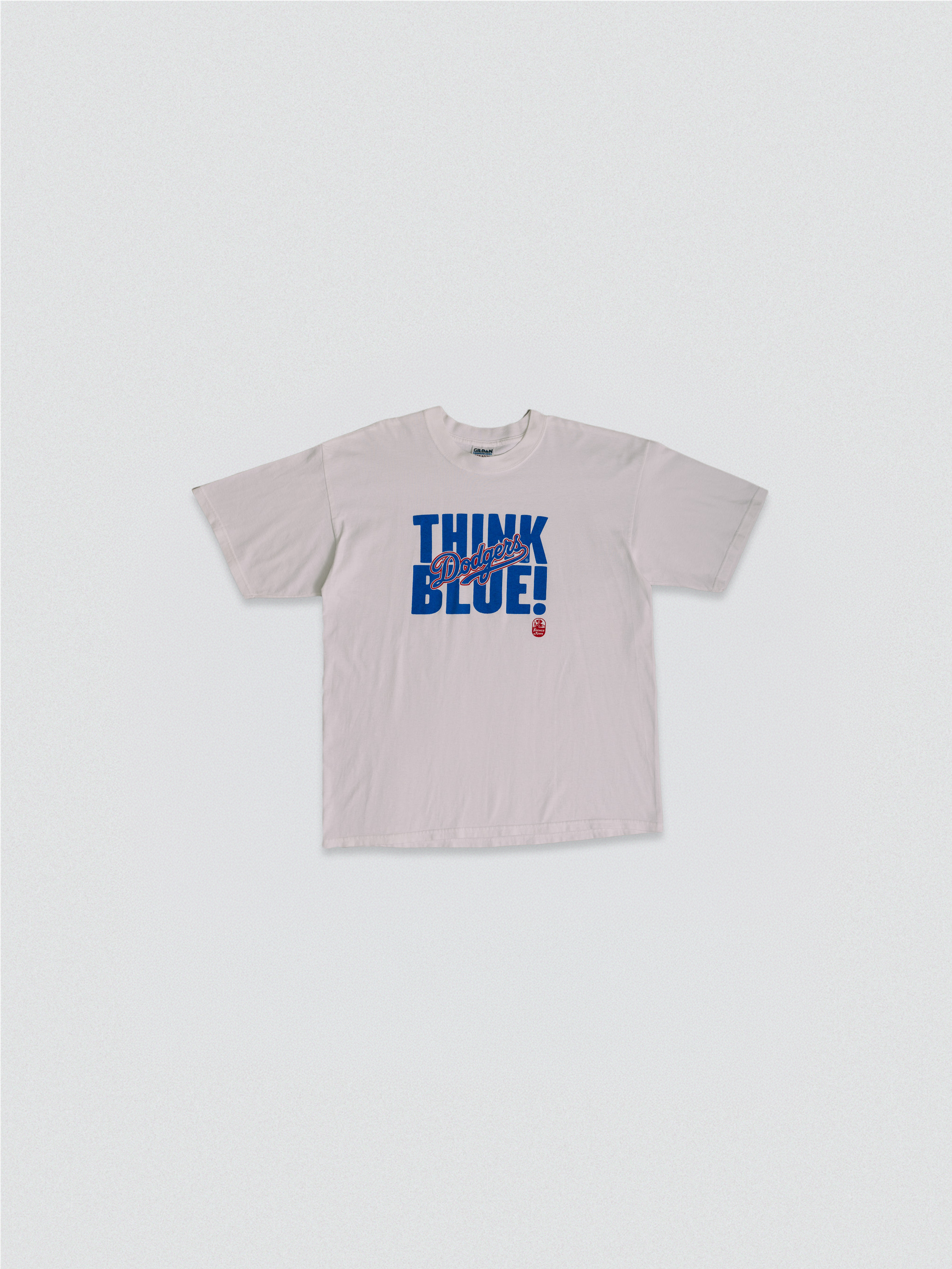 CAMISETA VINTAGE "DODGERS THINK BLUE!"
