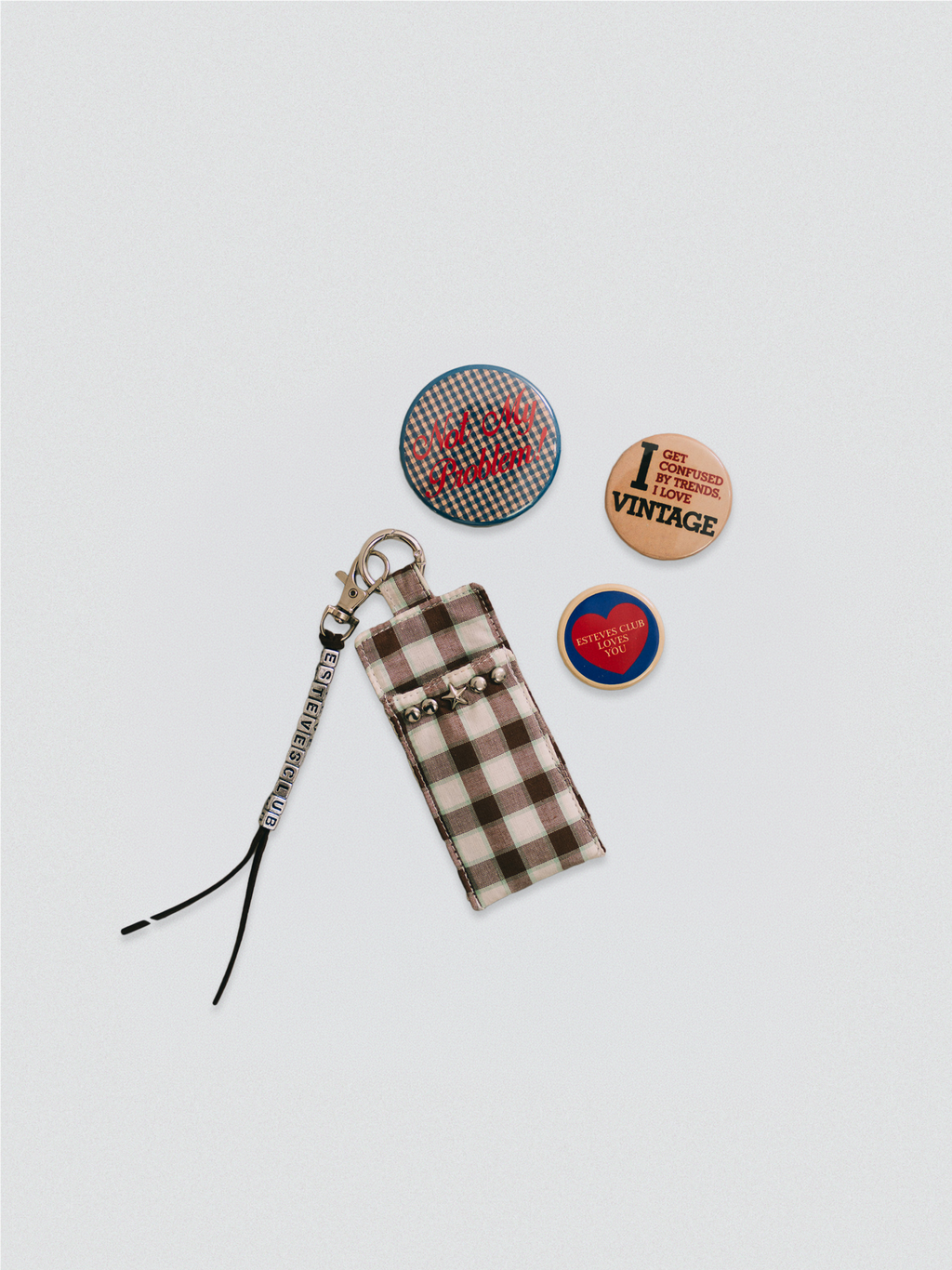 KIT CHAVEIRO XADREZ "CLUB"