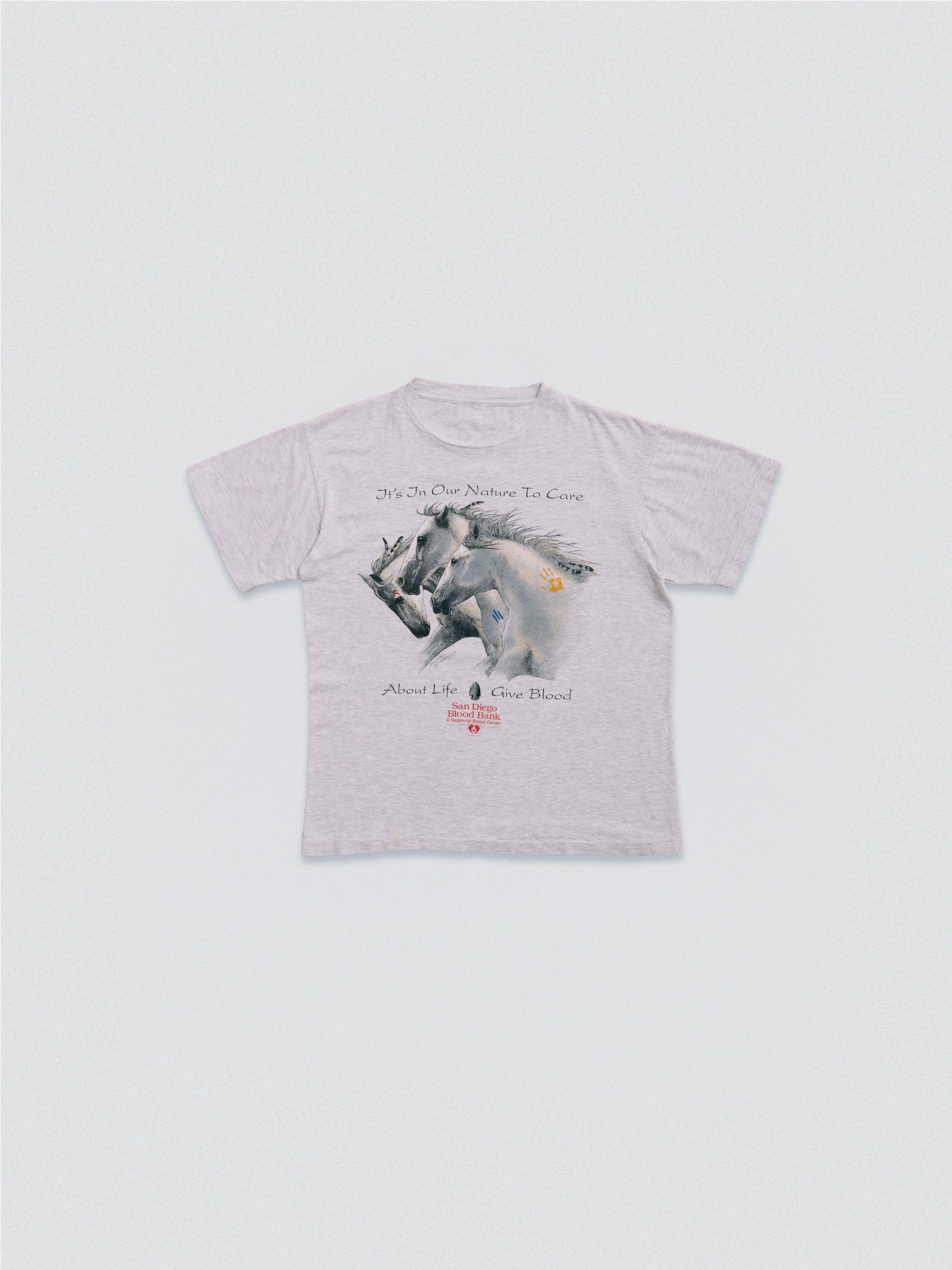 "CAMISETA IT`S IN OUR NATURE TO CARE 1997"
