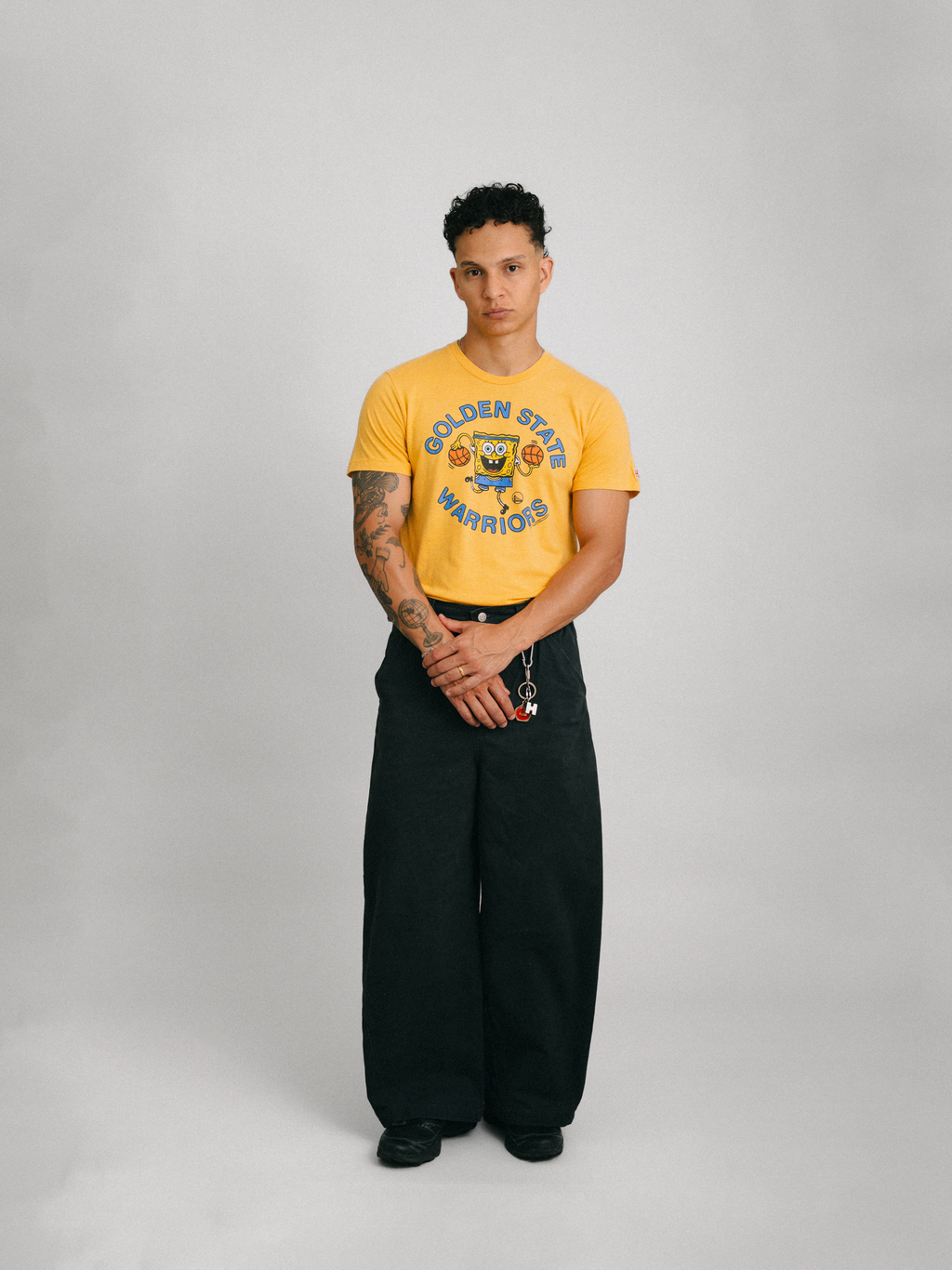 CAMISETA "GOLDEN STATE WARRIORS X BOB ESPONJA 2021"