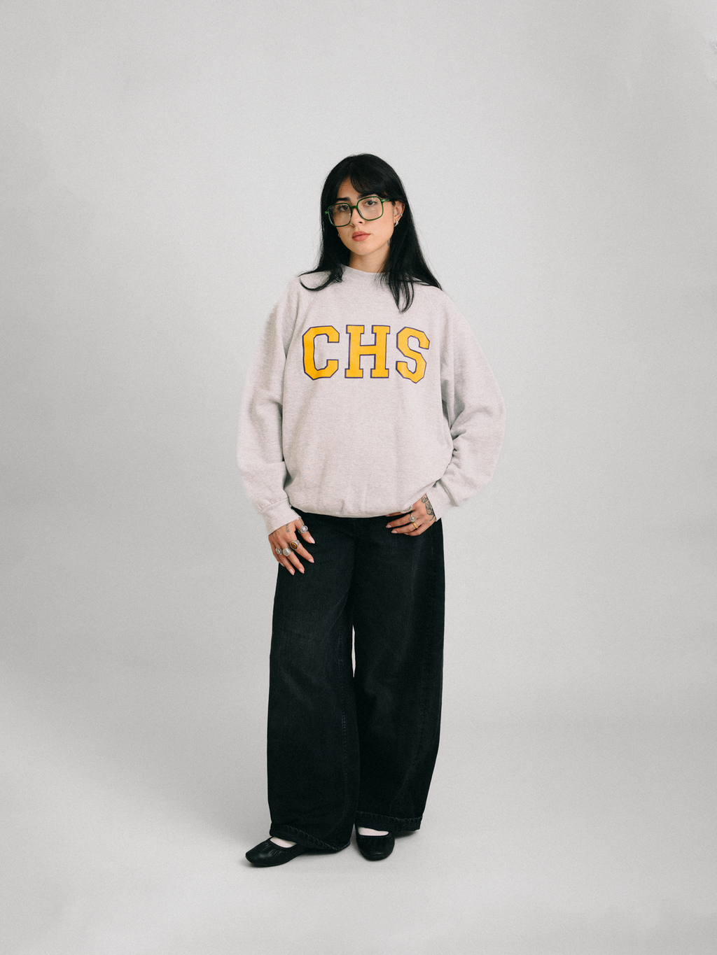 MOLETOM "COLLEGE VINTAGE CHS 90's"