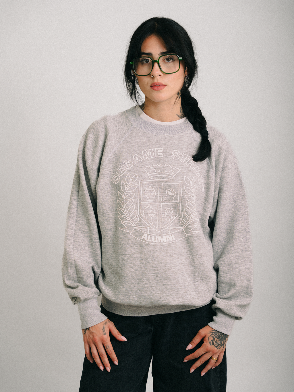 MOLETOM "SESAME STREET VINTAGE 80s"
