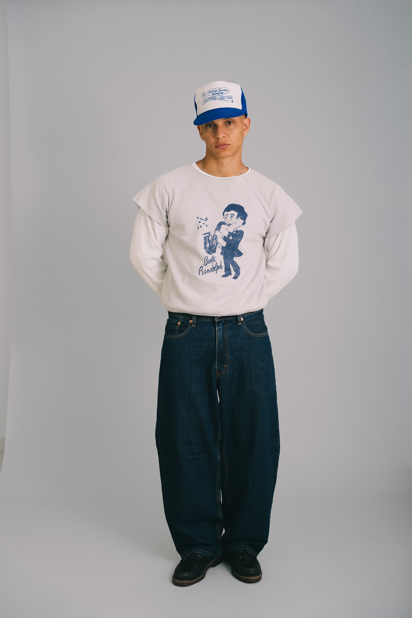MOLETOM MUSCLE CUT "BOOTS RANDOLPH" 80s
