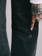 CALÇA JEANS CARHARTT "PONTIAC PANT BLACK"