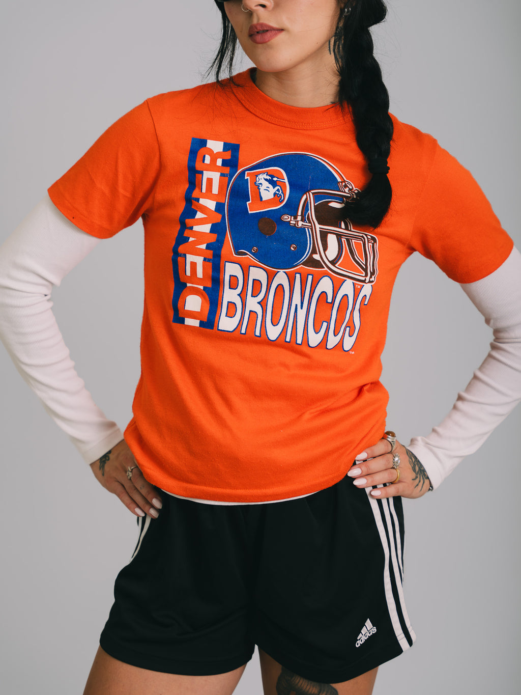 CAMISETA VINTAGE 80`s "DENVER BRONCOS"