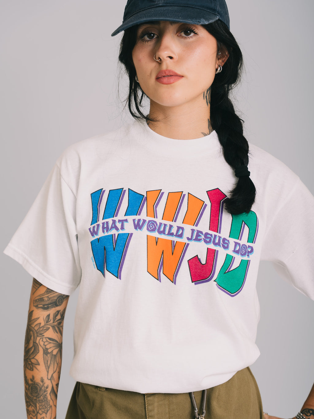 CAMISETA "WHAT WOULD JESUS DO?" 1997