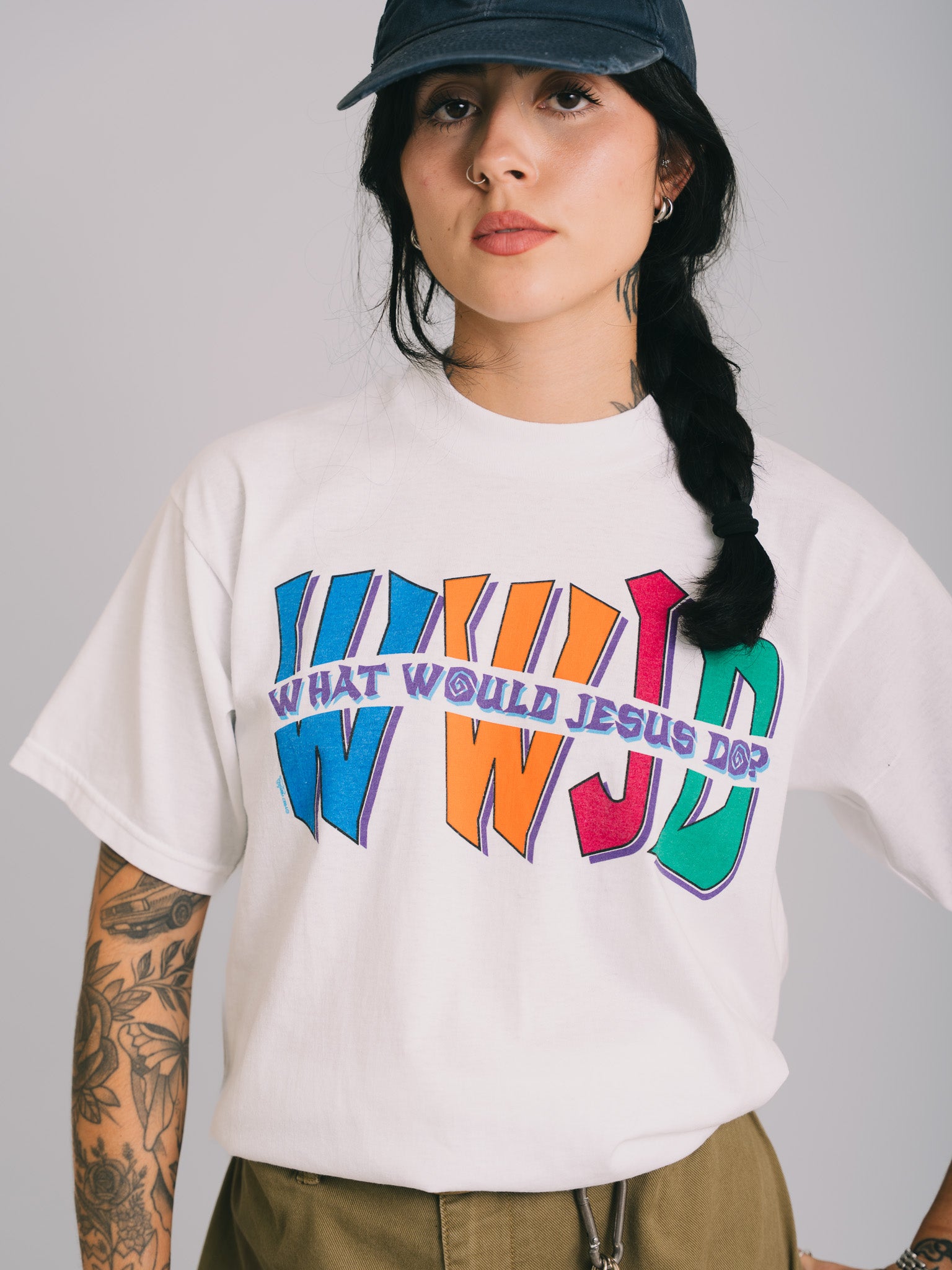 CAMISETA "WHAT WOULD JESUS DO?" 1997