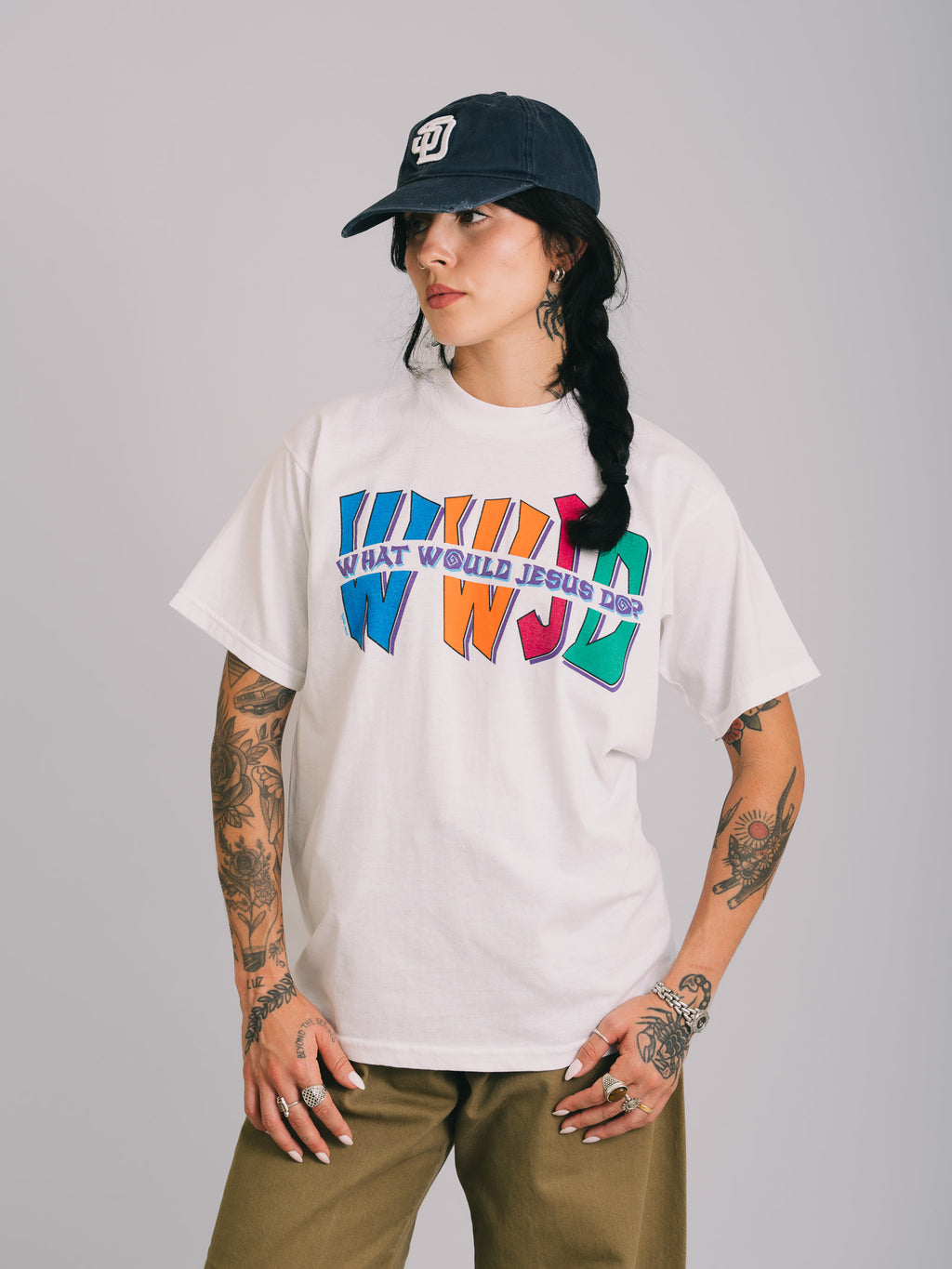 CAMISETA "WHAT WOULD JESUS DO?" 1997