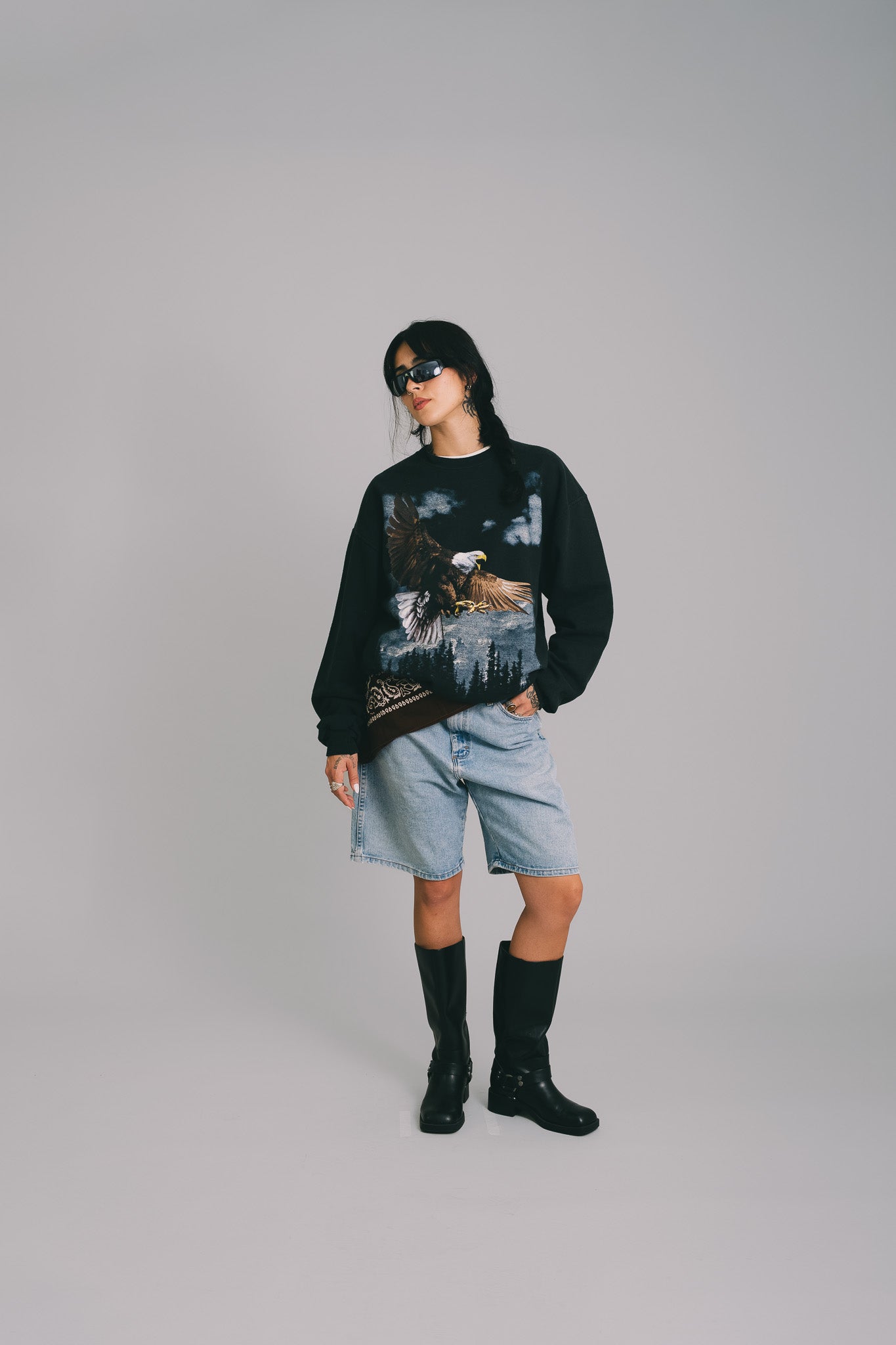 MOLETOM "AMERICAN EAGLE PRINT"
