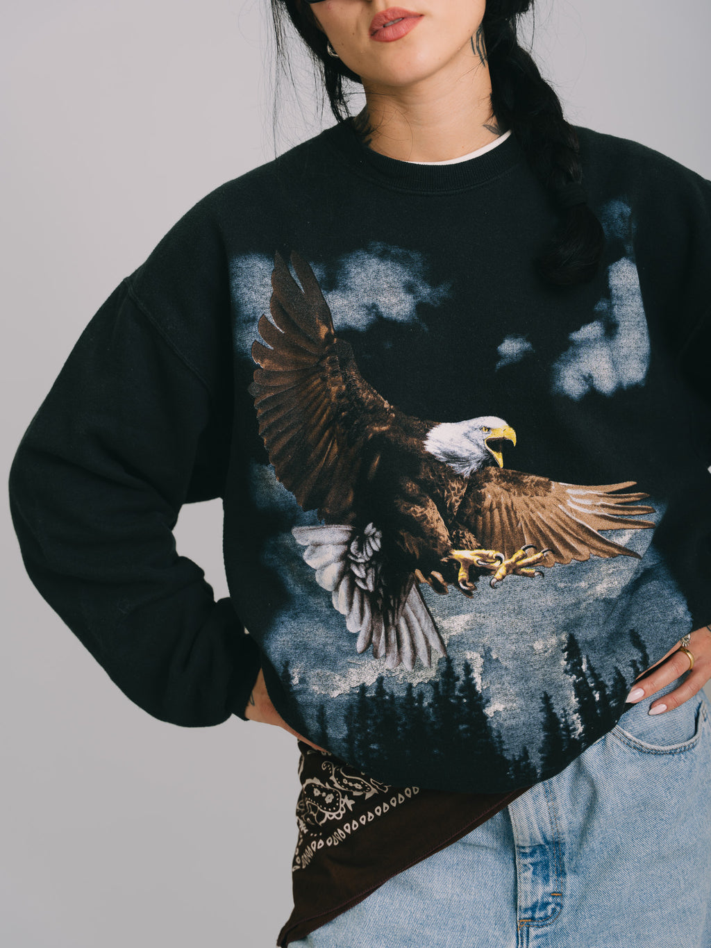 MOLETOM "AMERICAN EAGLE PRINT"