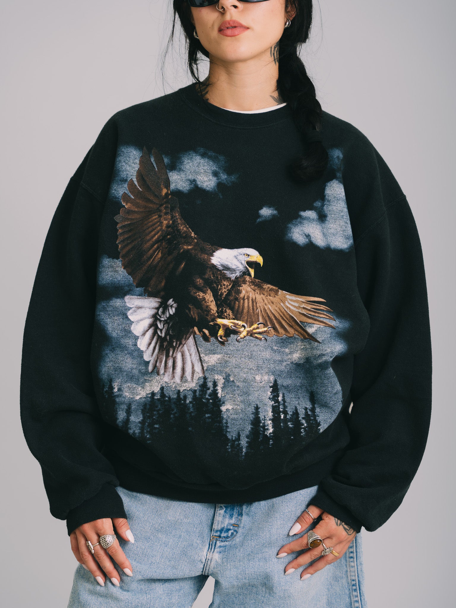 MOLETOM "AMERICAN EAGLE PRINT"