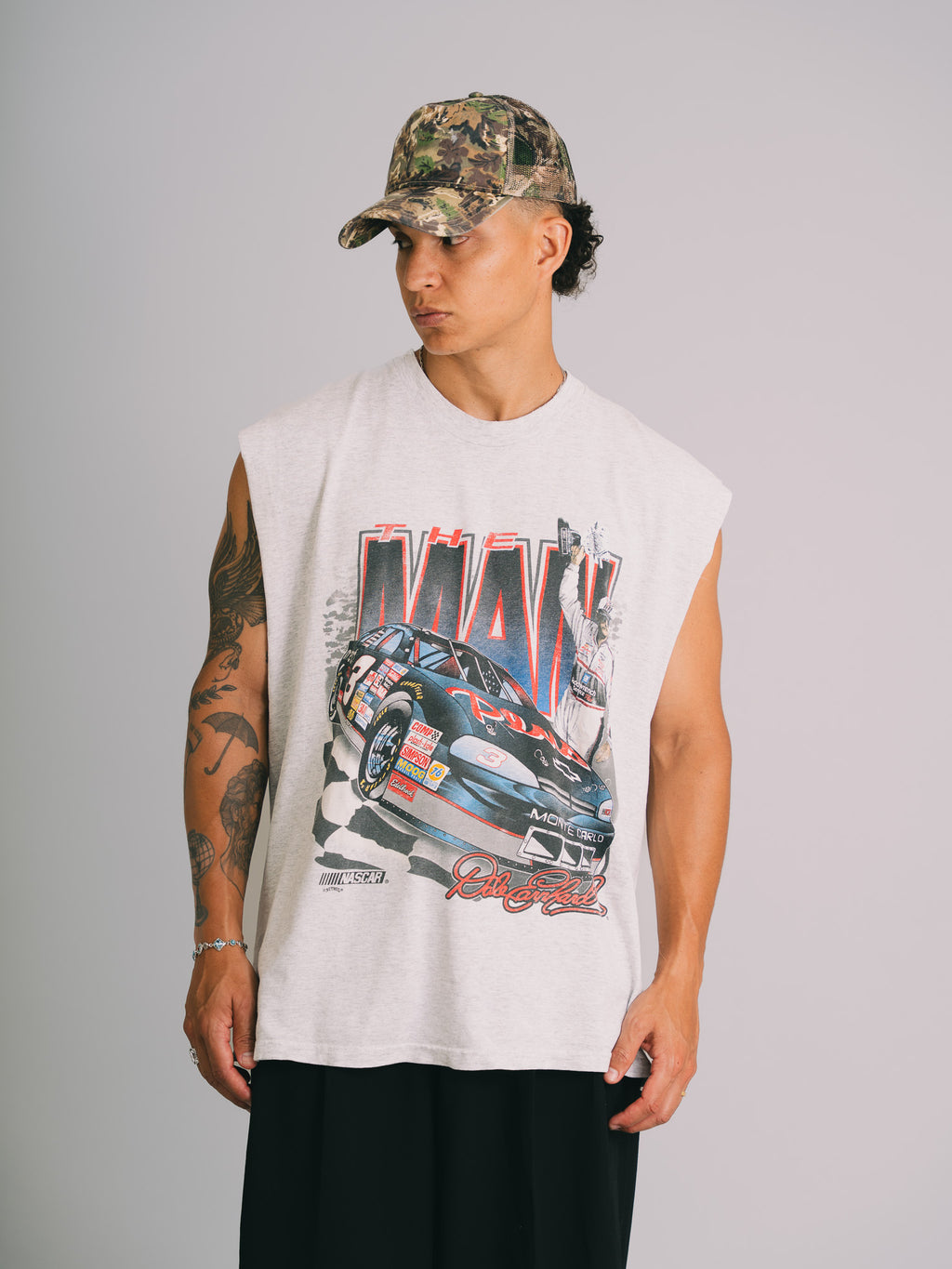 MUSCLE TEE "NASCAR DALE EARNHARDT"
