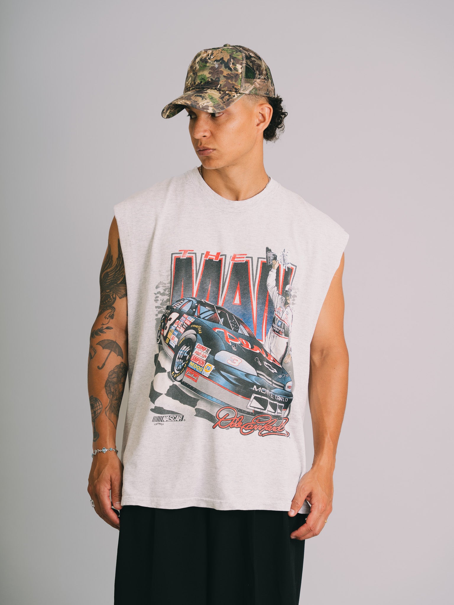 MUSCLE TEE "NASCAR DALE EARNHARDT"
