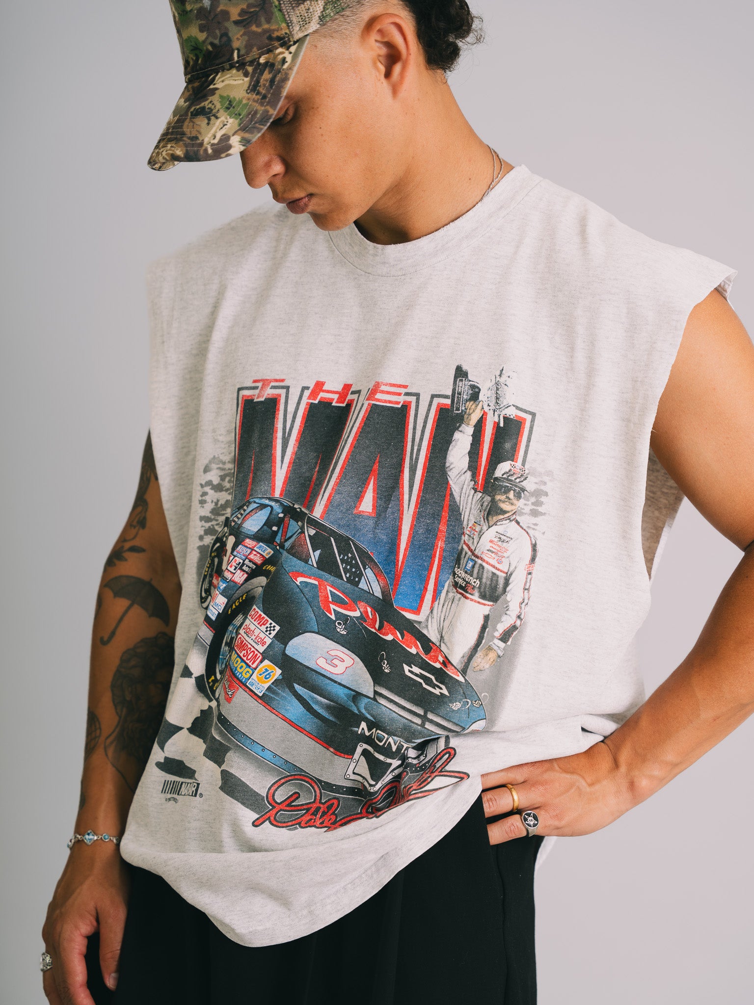 MUSCLE TEE "NASCAR DALE EARNHARDT"
