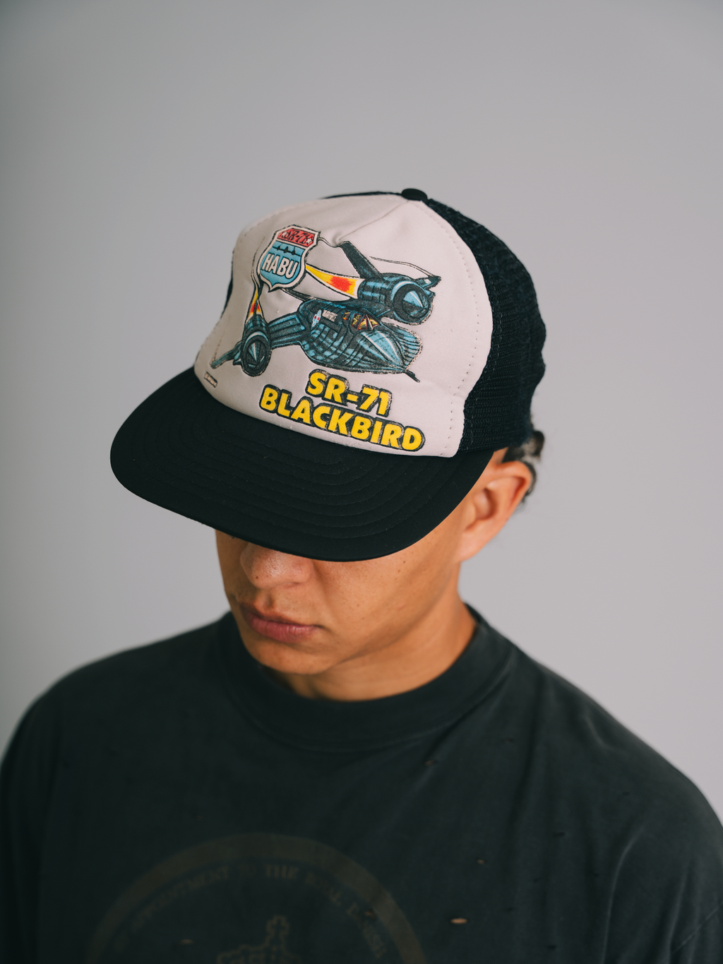 BONÉ TRUCKER 90'S "SR-71 BLACKBIRD"