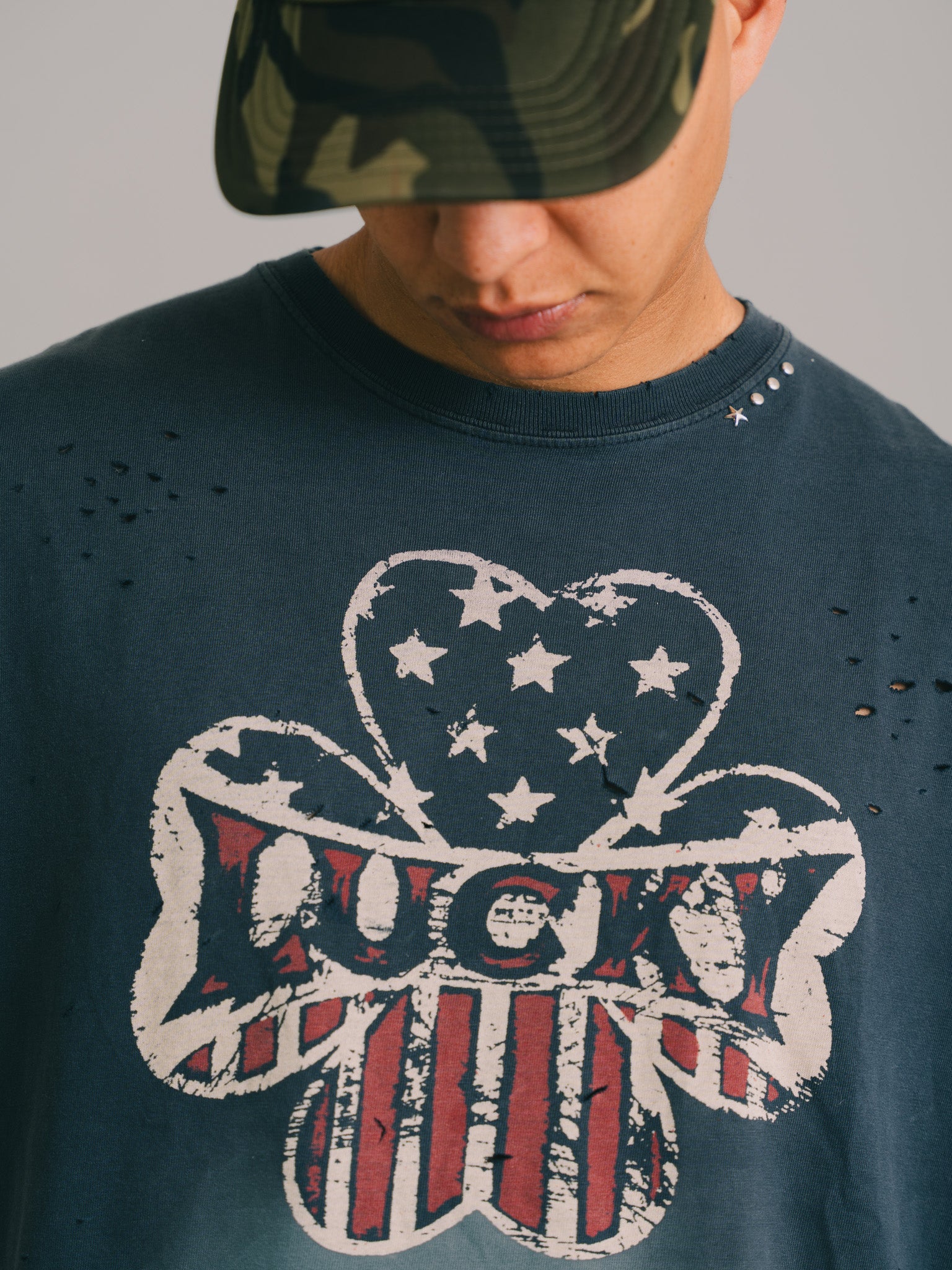 MUSCLE TEE “LUCKY BRAND”