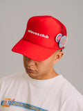 BONÉ TRUCKER VERMELHO "ESTEVES CLUB"