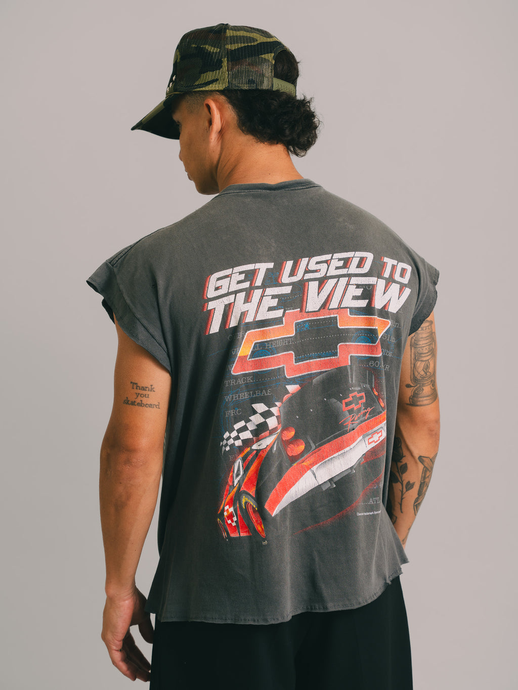 MUSCLE TEE VINTAGE “RACING CHEVROLET 90'S"