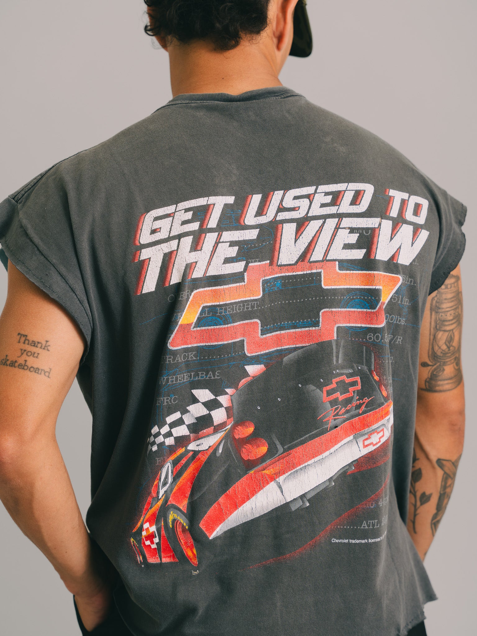 MUSCLE TEE VINTAGE “RACING CHEVROLET 90'S"
