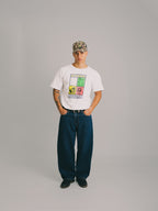 CAMISETA "T.V.H.S. LIFE IN THE VALLEY..." 80`s