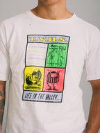 CAMISETA "T.V.H.S. LIFE IN THE VALLEY..." 80`s