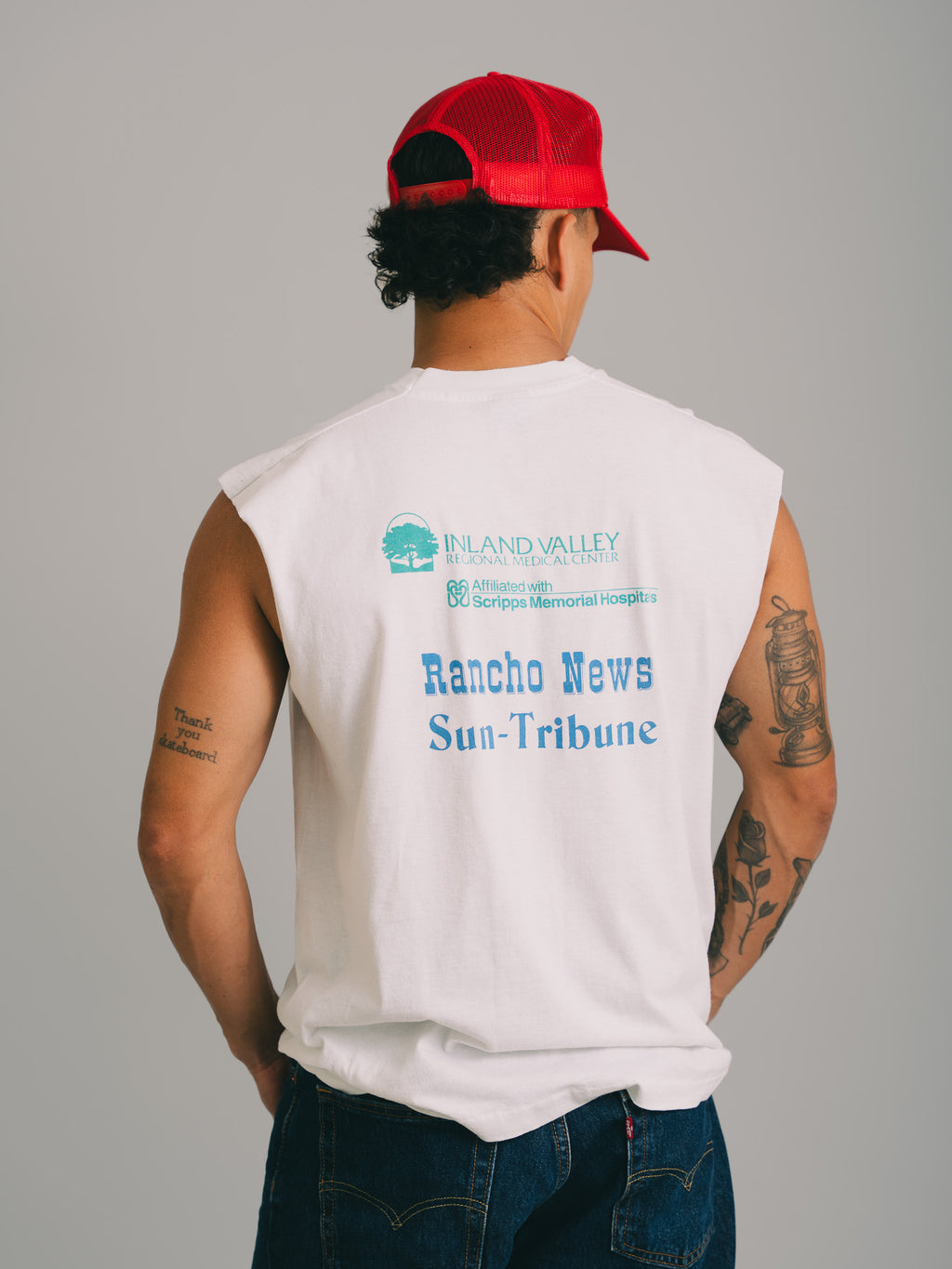 MUSCLE TEE "MURRIETA 1/2 MARATHON" 1992