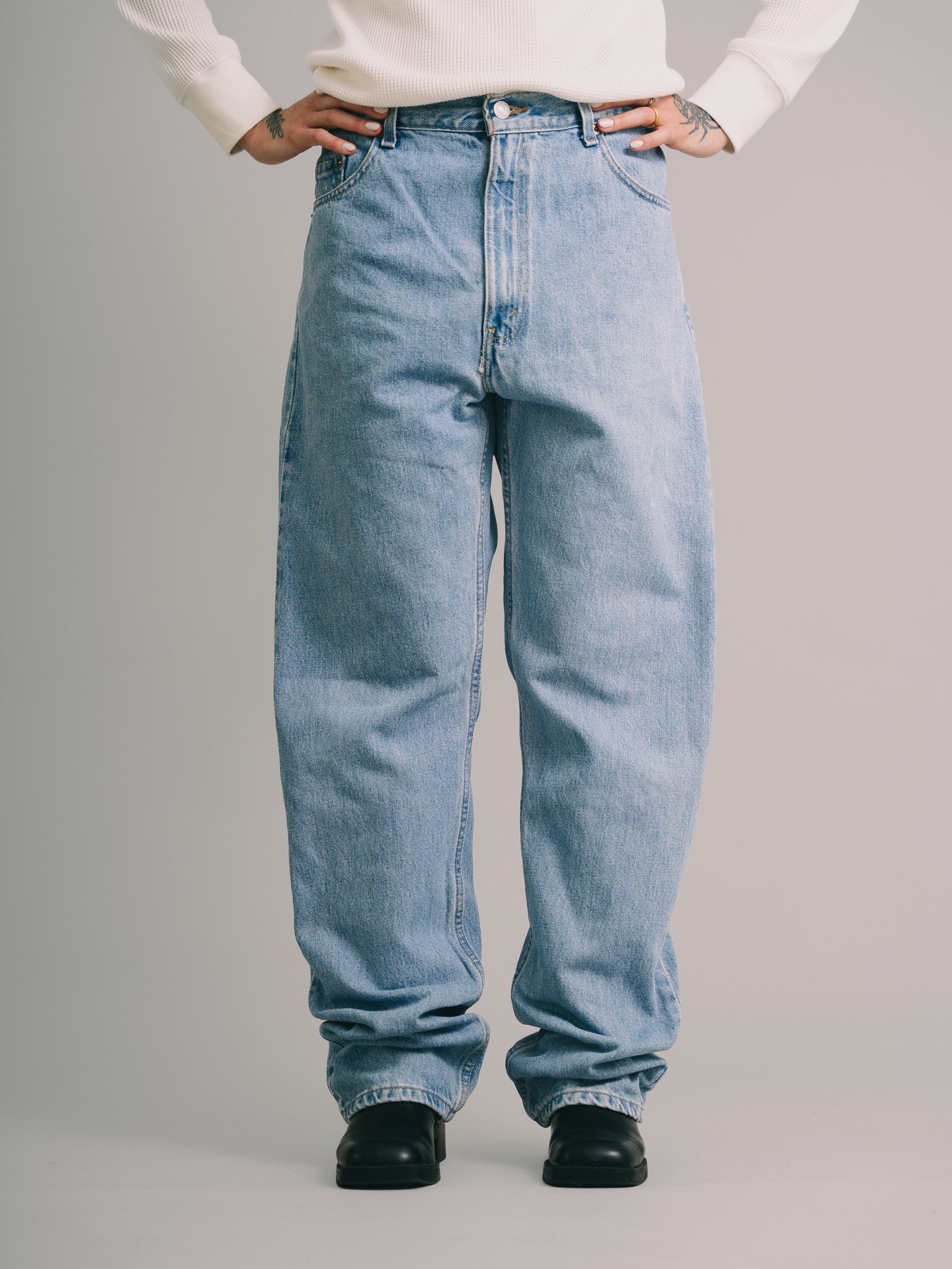 CALÇA JEANS LEVI´S "505 REGULAR FIT STRAIGHT LEG"