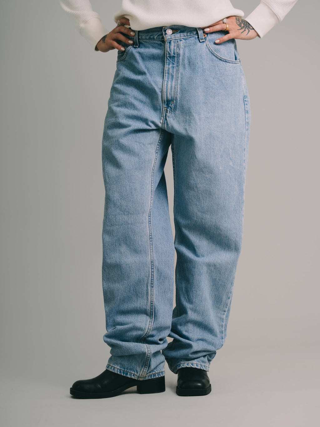 CALÇA JEANS LEVI´S "505 REGULAR FIT STRAIGHT LEG"