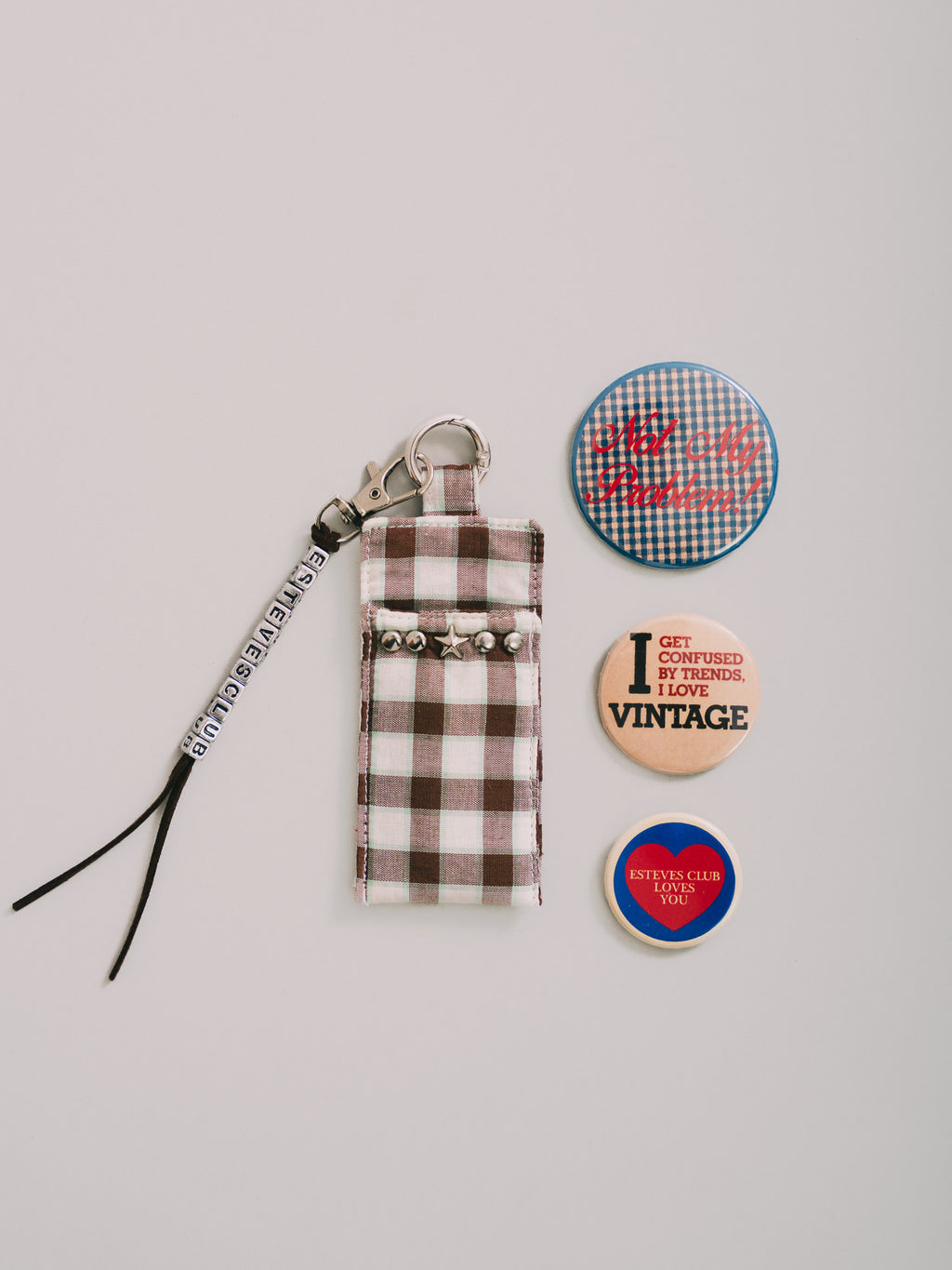 KIT CHAVEIRO XADREZ "CLUB"