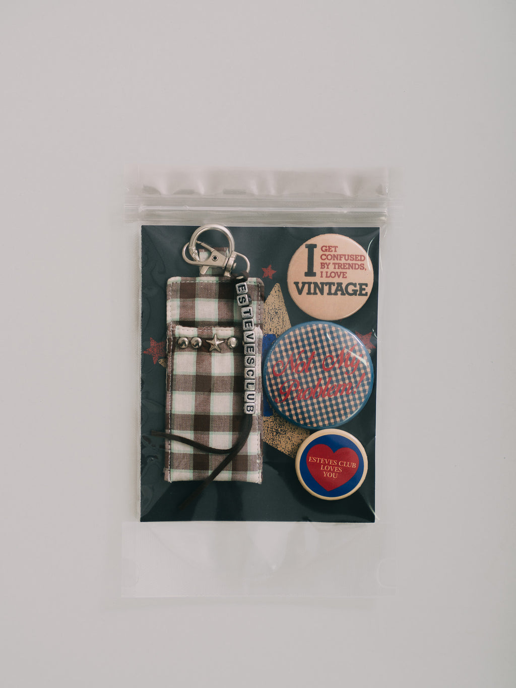 KIT CHAVEIRO XADREZ "CLUB"