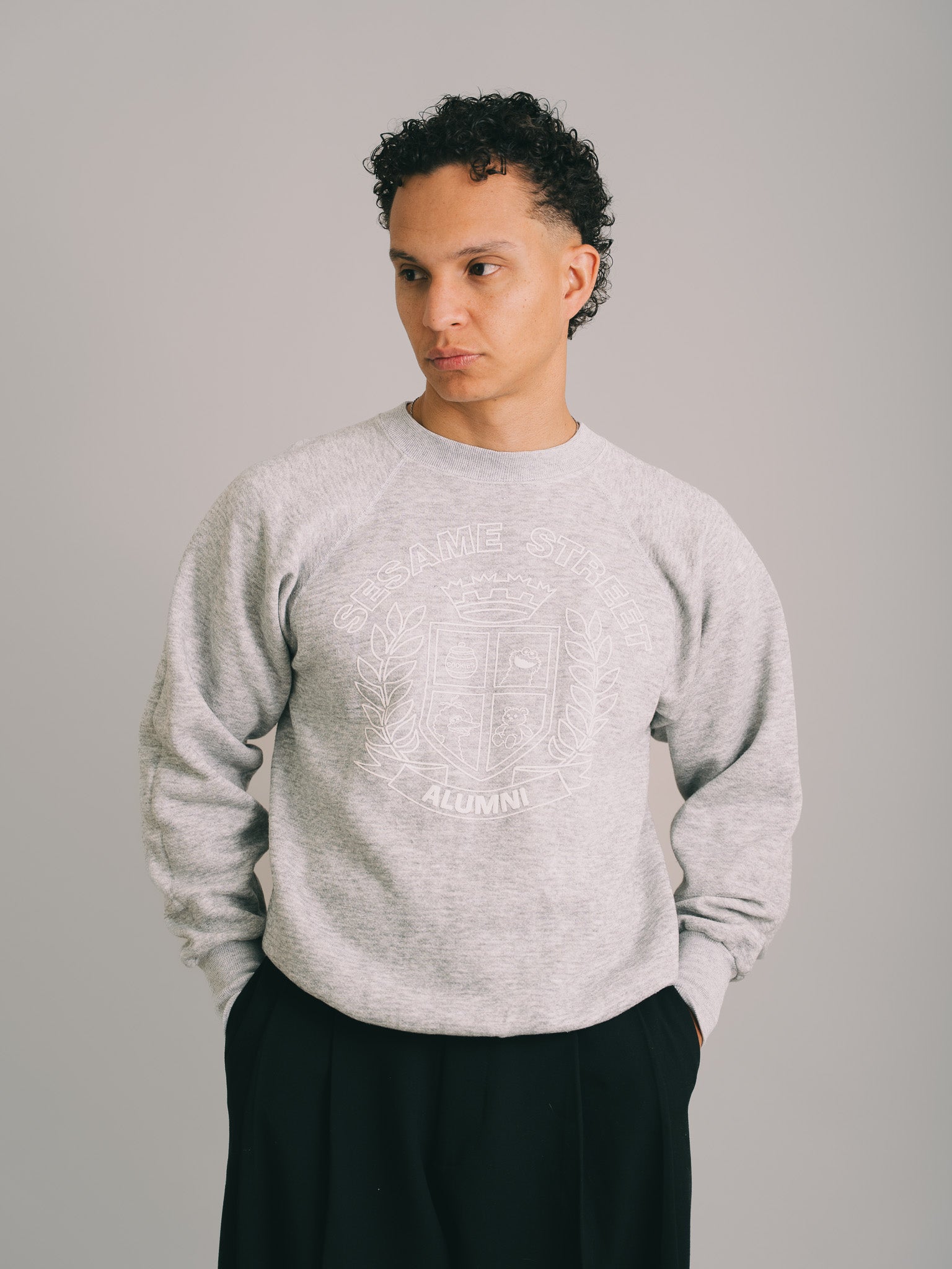 MOLETOM "SESAME STREET VINTAGE 80s"