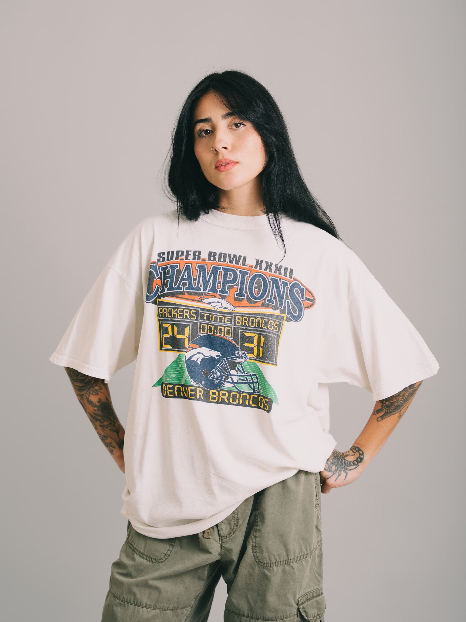 "CAMISETA SUPER BOWL XXXII"