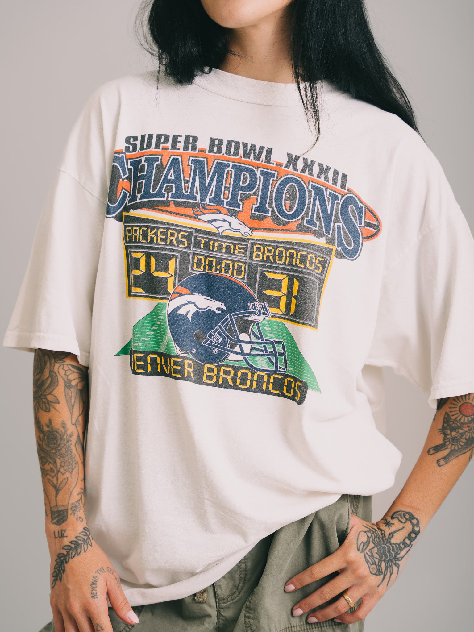 "CAMISETA SUPER BOWL XXXII"