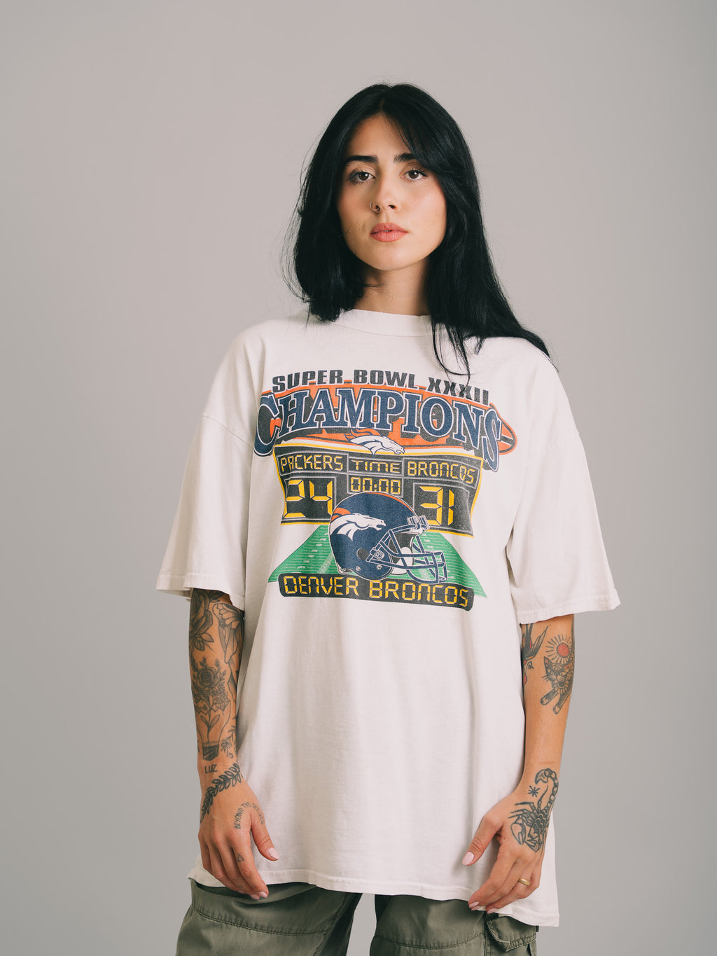 "CAMISETA SUPER BOWL XXXII"