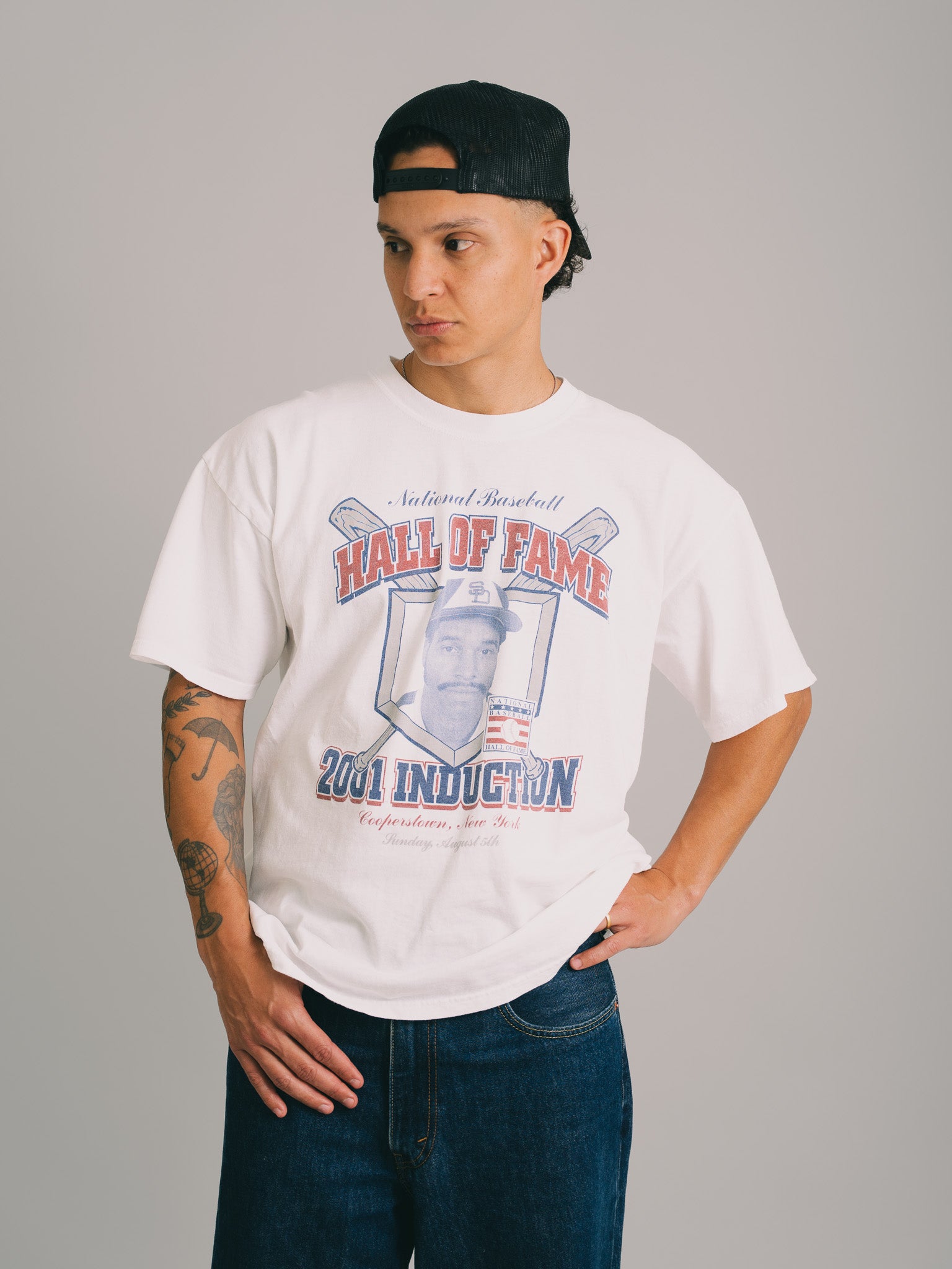 "CAMISETA HALL OF FAME 2001 INDUCTION"