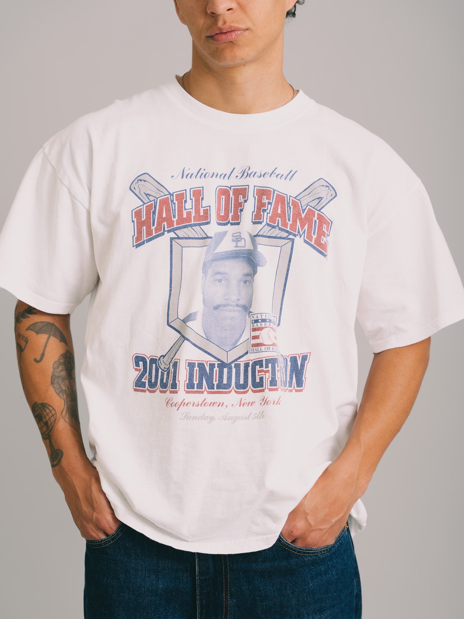 "CAMISETA HALL OF FAME 2001 INDUCTION"