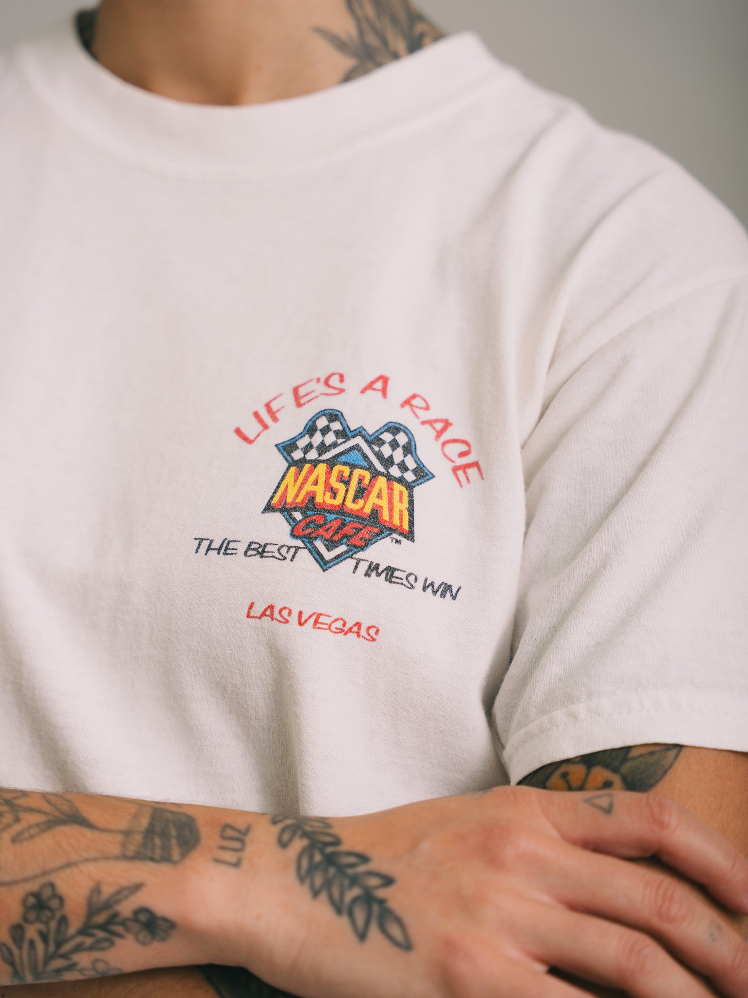 "CAMISETA NASCAR CAFÉ - LAS VEGAS"