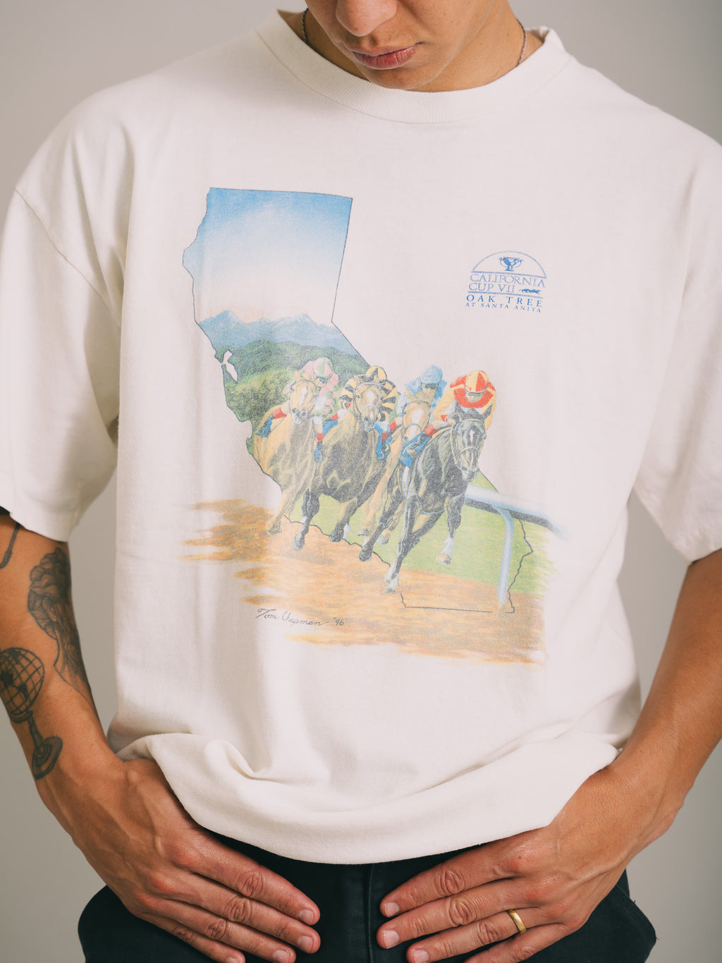 "CAMISETA CALIFORNIA CUP VII, OAK TREE - 1996"