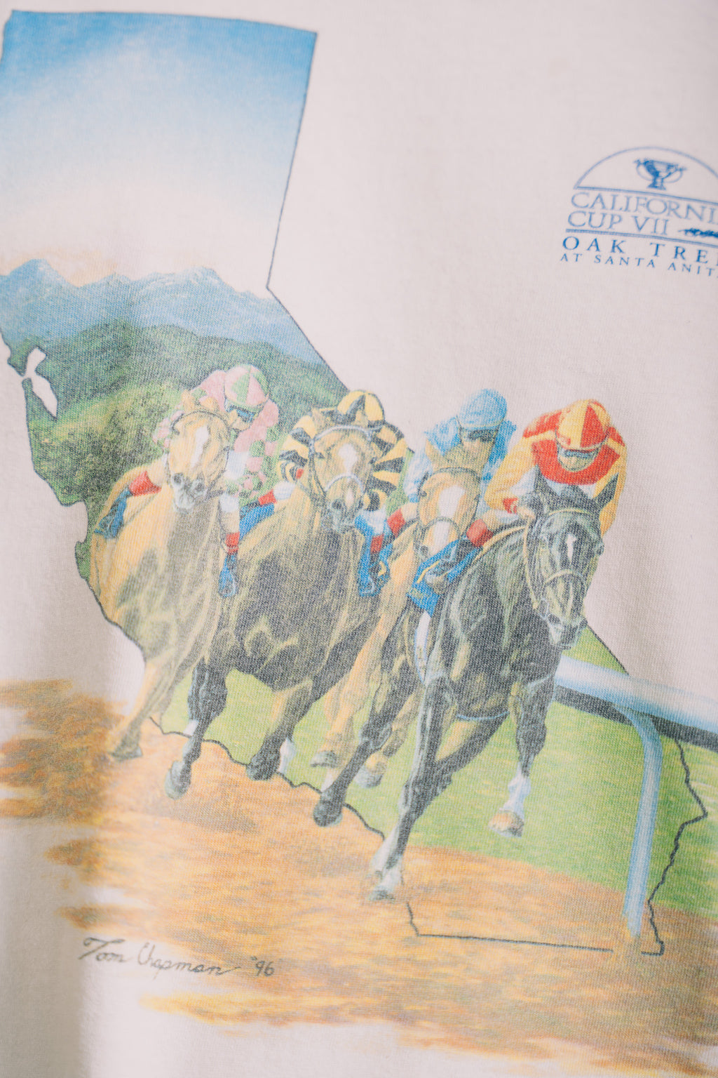 "CAMISETA CALIFORNIA CUP VII, OAK TREE - 1996"