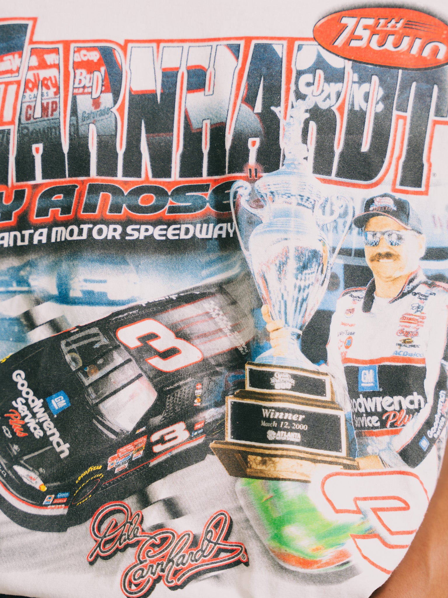 "CAMISETA NASCAR DALE EARNHARDT 00`S"