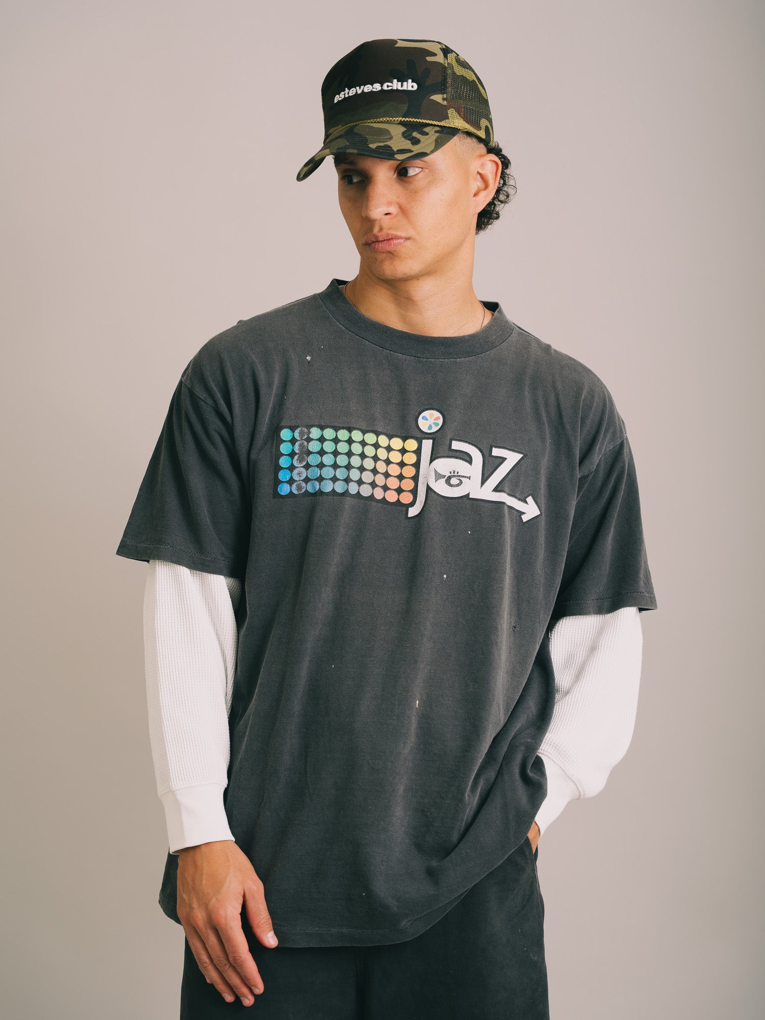 "CAMISETA JAZ VINTAGE 90`S"